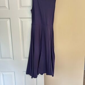 Pact Deep Purple Midi Dress